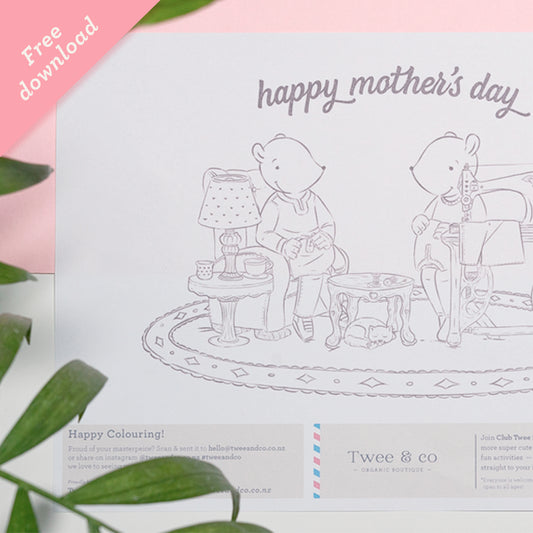 Mother's Day Colouring Activity
