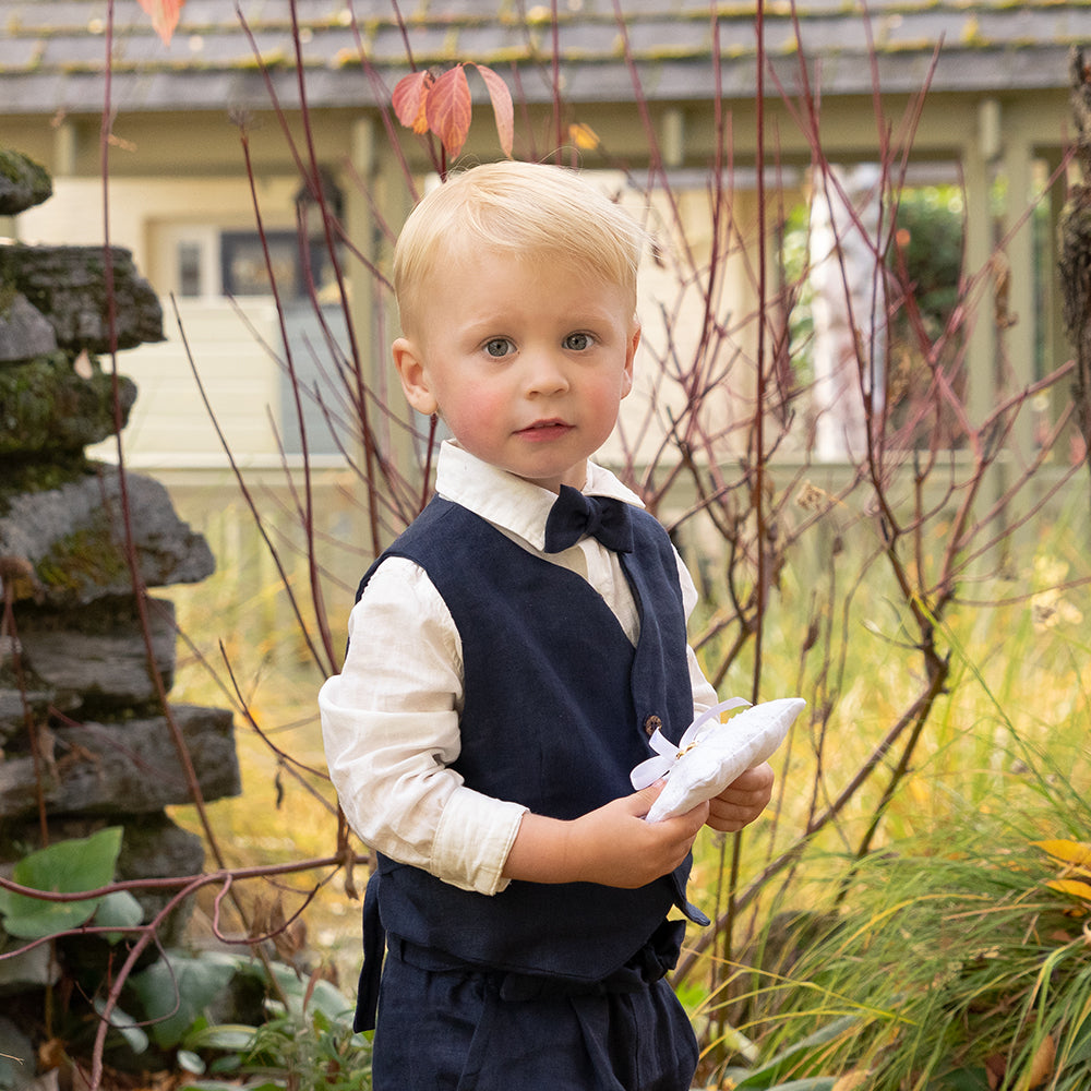 Wilbur Waistcoat - Navy