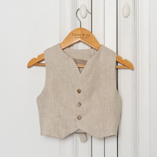 Wilbur Waistcoat - Natural