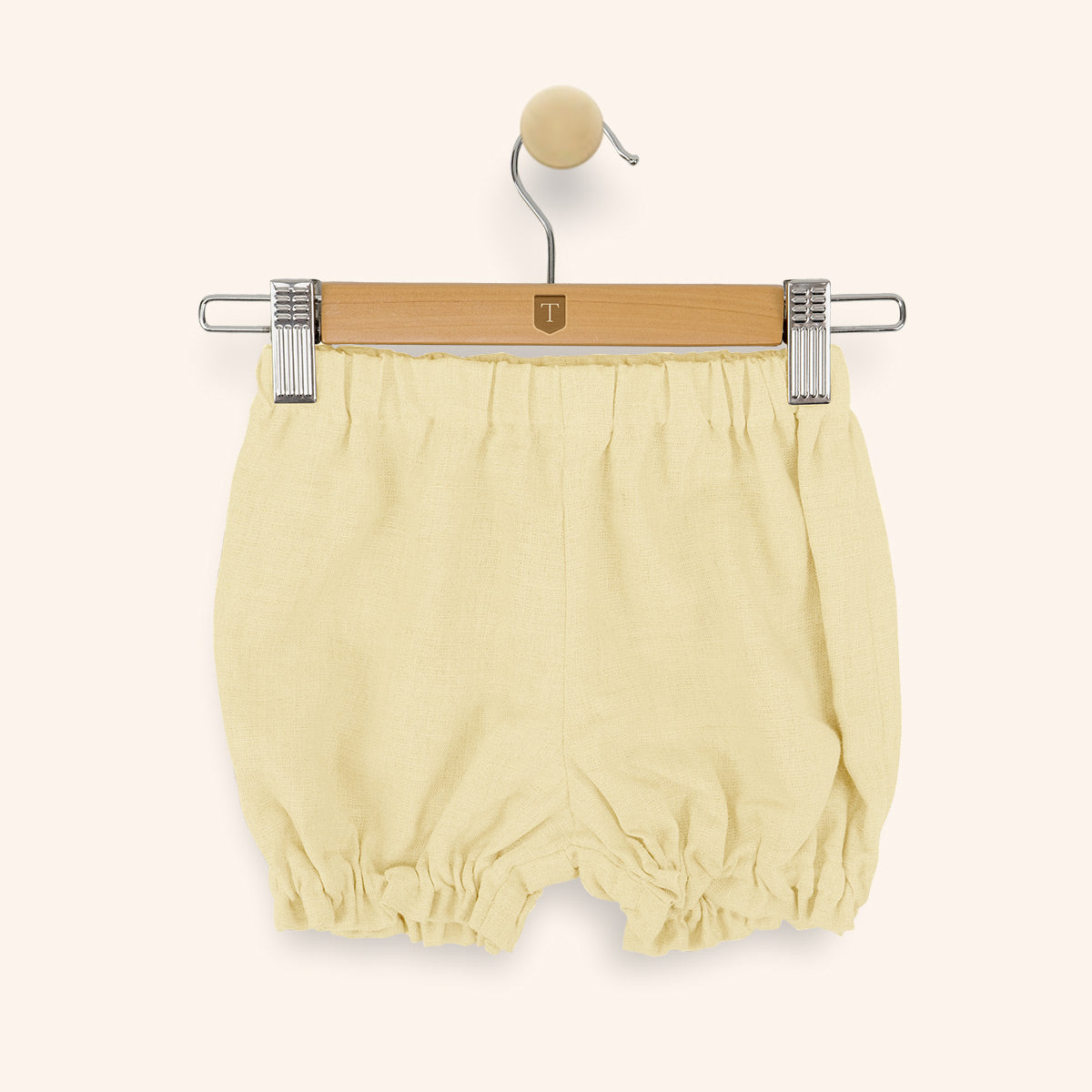 Organic Linen Lemon Bloomers for Boys and Girls by Twee & Co